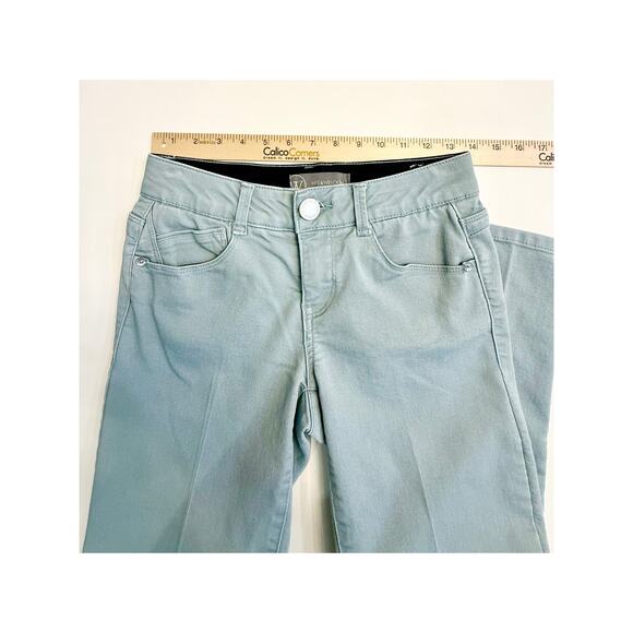 Wit & Wisdom Dusty Blue AbSolution High Waist Ankle Skinny Pants Size 0 - Picture 15 of 16